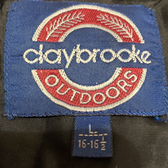 Claybrooke Outdoors Vintage Size L Red Plaid Flannel Shirt - Picture 4 of 7